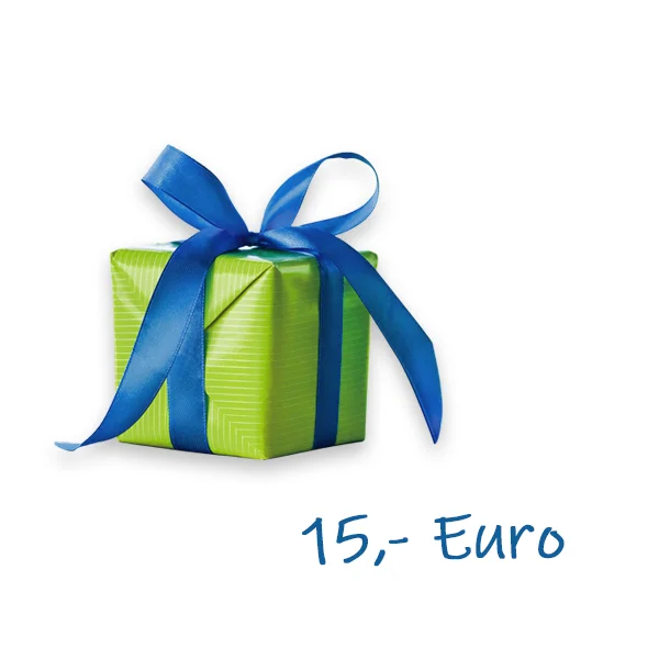 Gutschein 15,- Euro